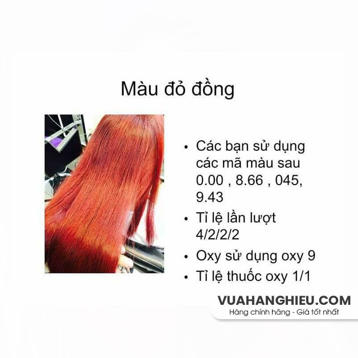 Nâu đỏ phai ra màu gì? Công thức nhuộm tóc nâu đỏ siêu 