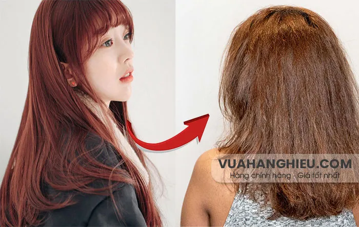 Nâu đỏ phai ra màu gì? Công thức nhuộm tóc nâu đỏ siêu 