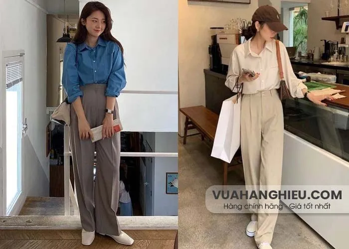 12+ cách phối đồ với quần ống rộng đẹp chuẩn xu hướng trendy
