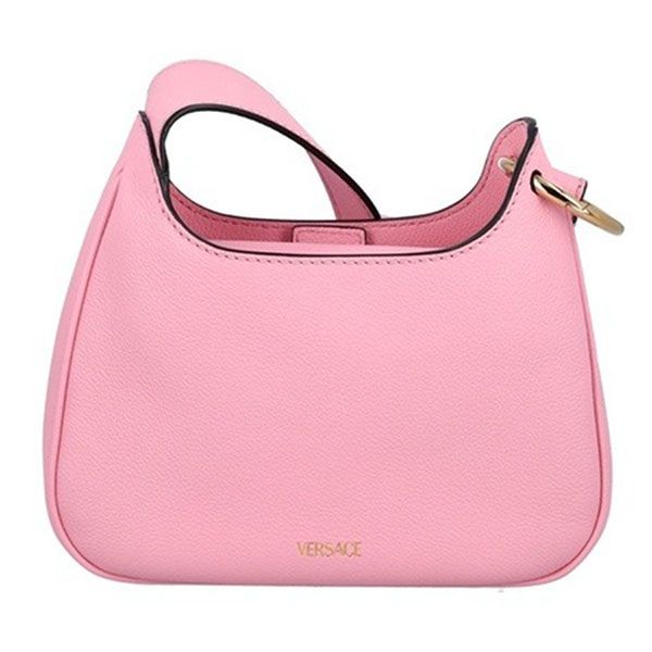 Túi Xách Versace La Medusa Small Leather Hobo Bag Màu Hồng - Túi xách - Vua Hàng Hiệu