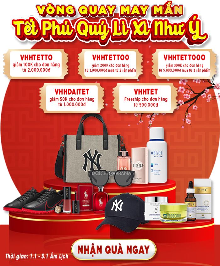 Vua Hàng Hiệu gửi lời chúc Tết Quý Mão 2025 tới Quý khách hàng và Quý đối tác - 1