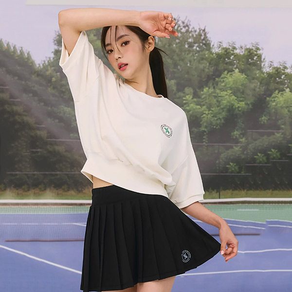 Áo Nỉ Xexymix Half Banding Sweatshirt Cream XA5420G Màu Kem Size M - Thời trang - Vua Hàng Hiệu