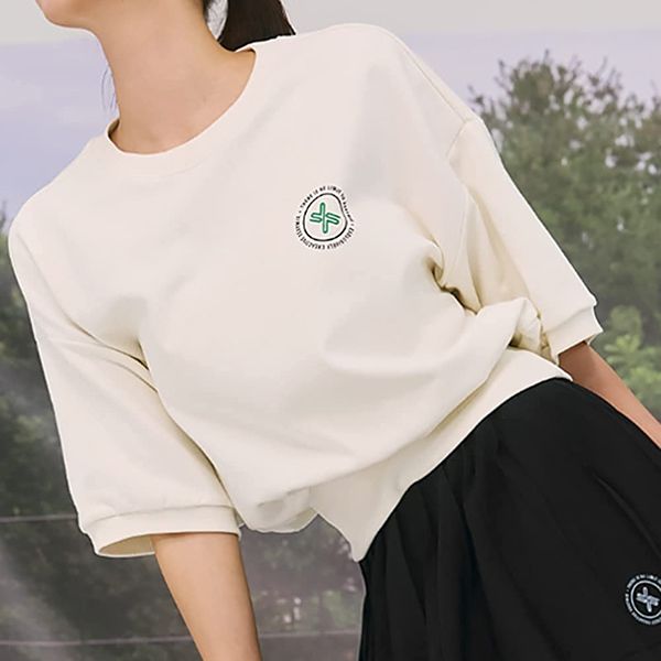 Áo Nỉ Xexymix Half Banding Sweatshirt Cream XA5420G Màu Kem Size M - Thời trang - Vua Hàng Hiệu
