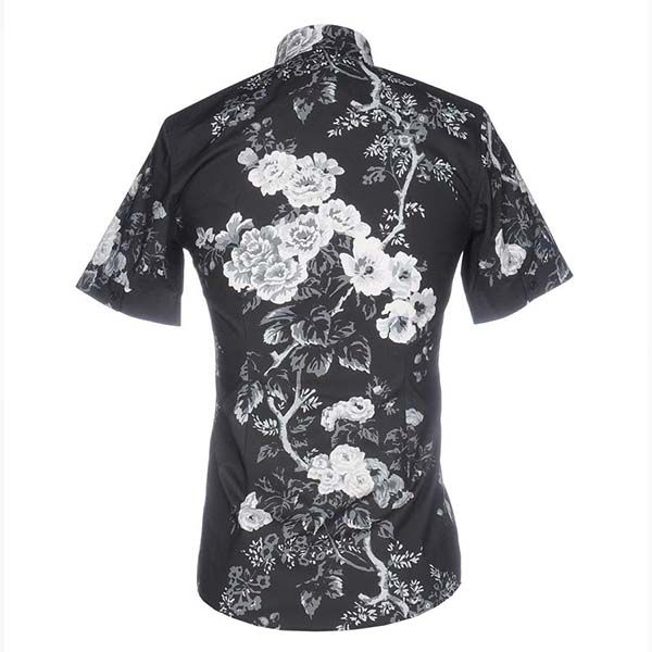 Áo Sơ Mi Nam Dolce & Gabbana D&G Designer T-shirts For Men Màu Đen - Thời trang - Vua Hàng Hiệu