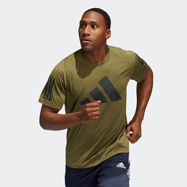 Áo Thun Nam Adidas FL 3 Bar Tee Tshirt HE6802 Màu Xanh Rêu Size XS - Thời trang - Vua Hàng Hiệu