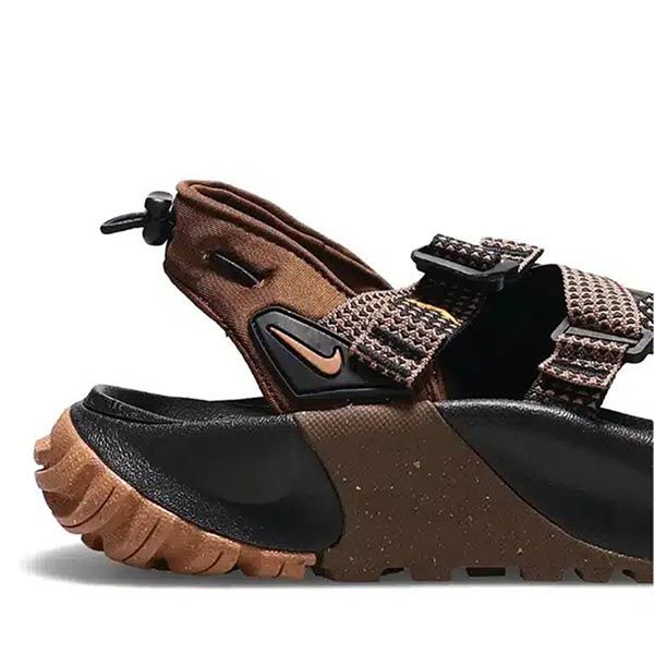 Dép Sandal Nike Oneonta Sandals Gum Medium Brown DJ6603-002 Màu Nâu Đen Size 41 - Dép - Vua Hàng Hiệu