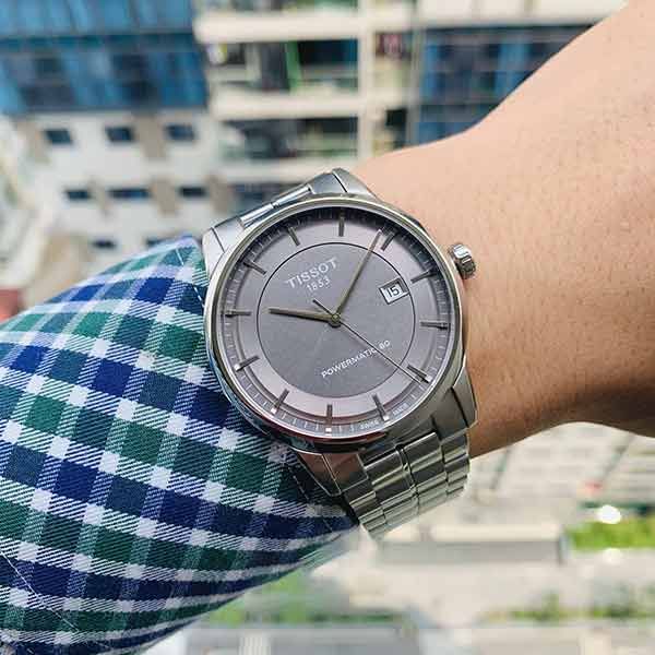 Đồng Hồ Đôi Tissot Luxury Powermatic 80 Gray T086.407.11.061.00 Và T086.207.11.301.00 Màu Bạc - Đồng hồ - Vua Hàng Hiệu