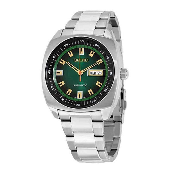 Đồng Hồ Nam Seiko Recraft Automatic Green Dial Stainless Steel Men's Watch SNKM97 Màu Xanh - Đồng hồ - Vua Hàng Hiệu