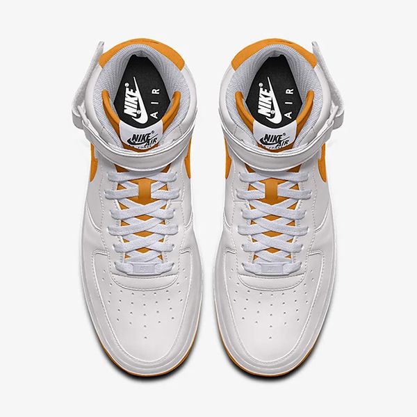 Giày Thể Thao Nike Air Force 1 Mid By You Màu Trắng Cam Size 36 - Giày - Vua Hàng Hiệu