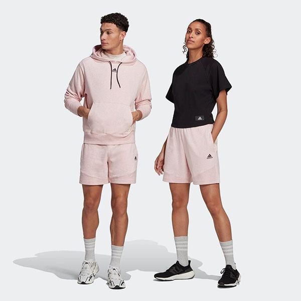 Quần Shorts Adidas Unisex H65784 Màu Hồng Size M - Thời trang - Vua Hàng Hiệu
