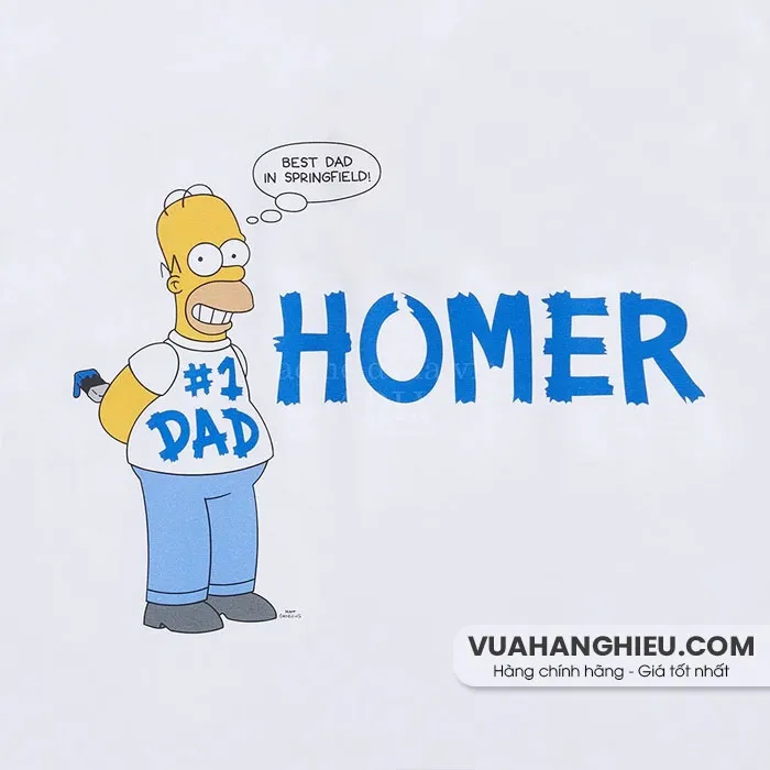 Review áo phông ADLV X Simpsons Paint Homer độc quyền, giá chỉ 799K