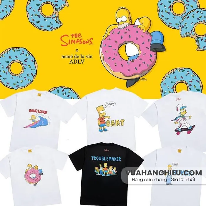 Review áo phông ADLV X Simpsons Paint Homer độc quyền, giá chỉ 799K