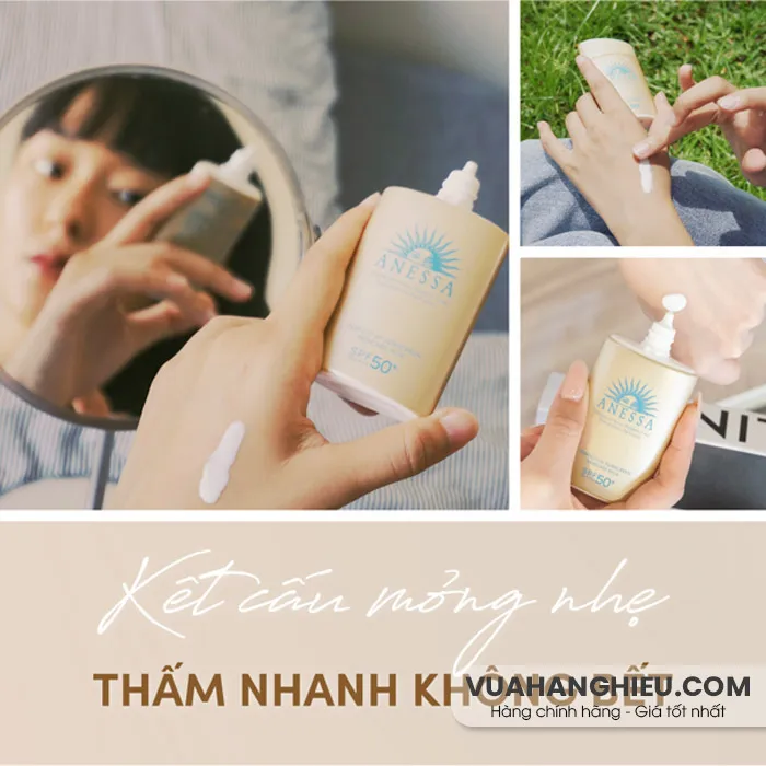 Top 8 kem chống nắng Anessa bán chạy đình đám năm 2025