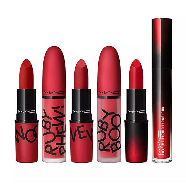 Set Son MAC Ruby Woo's Party Crew Vault 6 Món - Son Môi - Vua Hàng Hiệu
