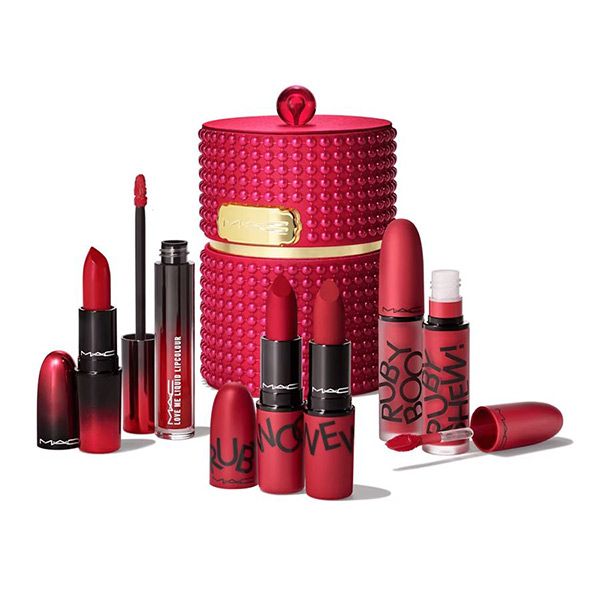 Set Son MAC Ruby Woo's Party Crew Vault 6 Món - Son Môi - Vua Hàng Hiệu