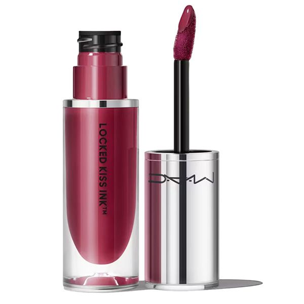 Son Kem MAC Locked Kiss Ink 24HR Lipcolour 52 Vixen Màu Đỏ Tím - Son Môi - Vua Hàng Hiệu