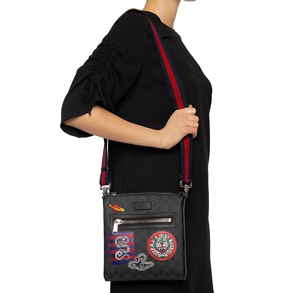 Túi Đeo Chéo Gucci Night Courrier Shoulder Bag Màu Đen - Túi xách - Vua Hàng Hiệu