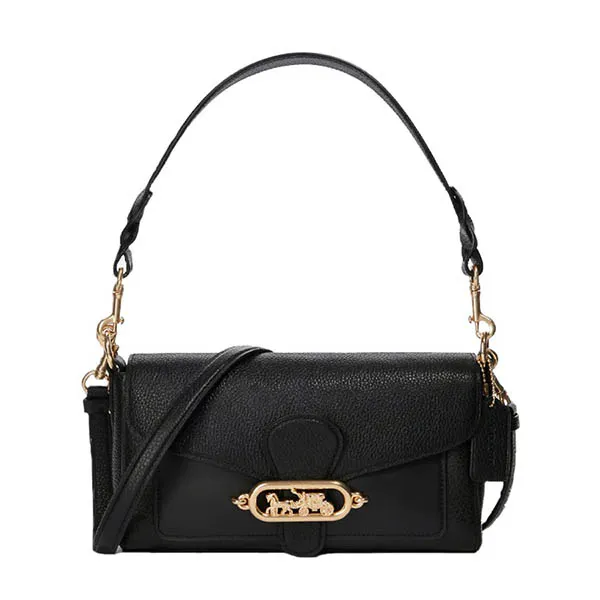 Túi Đeo Vai Coach F91105 Jade Shoulder Bag Black Màu Đen - Túi xách - Vua Hàng Hiệu