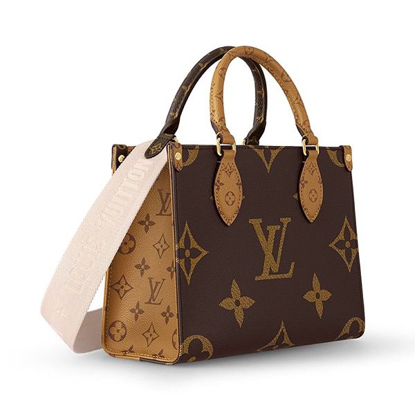 Túi Tote Nữ Louis Vuitton LV Onthego PM M46373 Màu Nâu - Túi xách - Vua Hàng Hiệu