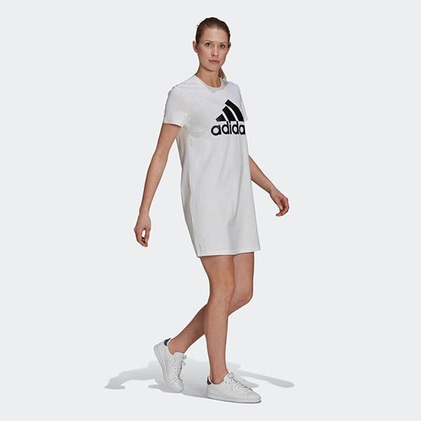 Váy Suông Adidas Essentials Logo Dress GV4031 Màu Trắng Size S - Thời trang - Vua Hàng Hiệu