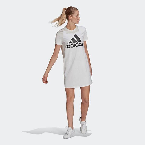 Váy Suông Adidas Essentials Logo Dress GV4031 Màu Trắng Size S - Thời trang - Vua Hàng Hiệu