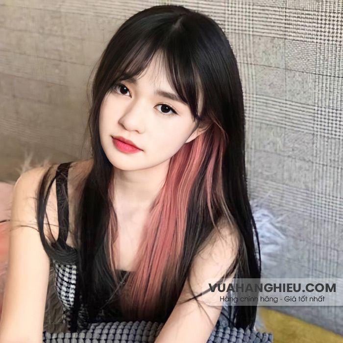 11 kiểu tóc nhuộm highlight ẩn sau tai đẹp 