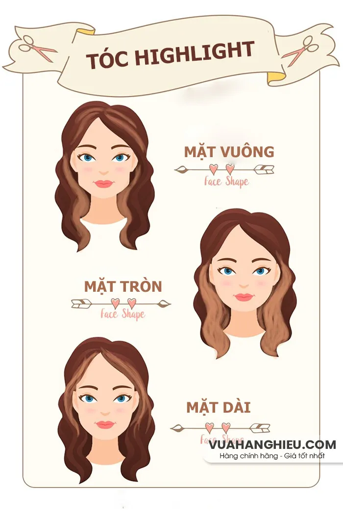 11 kiểu tóc nhuộm highlight ẩn sau tai đẹp 