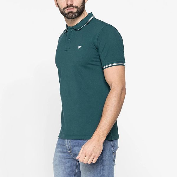 Áo Polo Carrera Jeans 8190075A_762 Màu Xanh Cổ Vịt Size M - Thời trang - Vua Hàng Hiệu