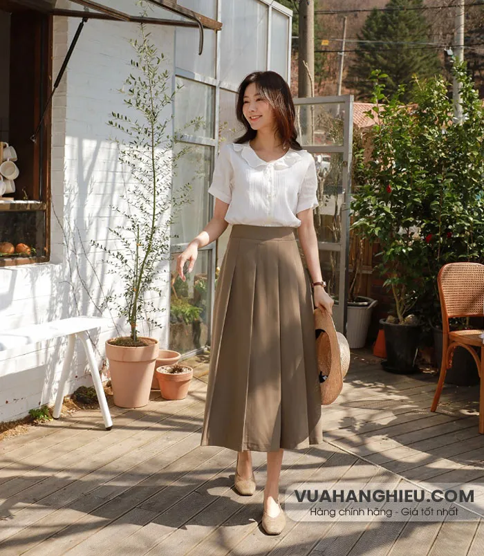 12+ cách phối đồ với áo blouse trắng cho nữ mùa hè