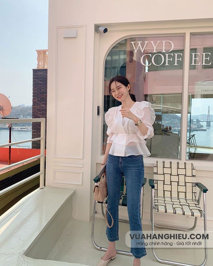 12+ cách phối đồ với áo blouse trắng cho nữ mùa hè