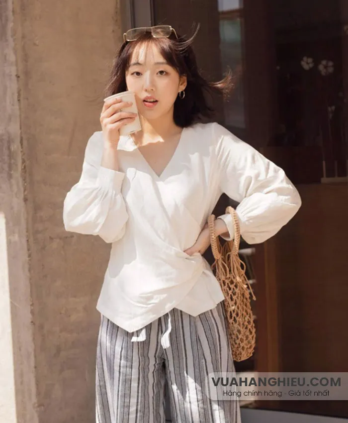12+ cách phối đồ với áo blouse trắng cho nữ mùa hè