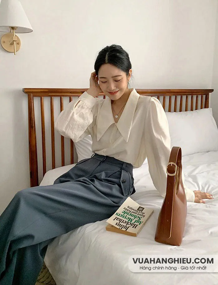 12+ cách phối đồ với áo blouse trắng cho nữ mùa hè