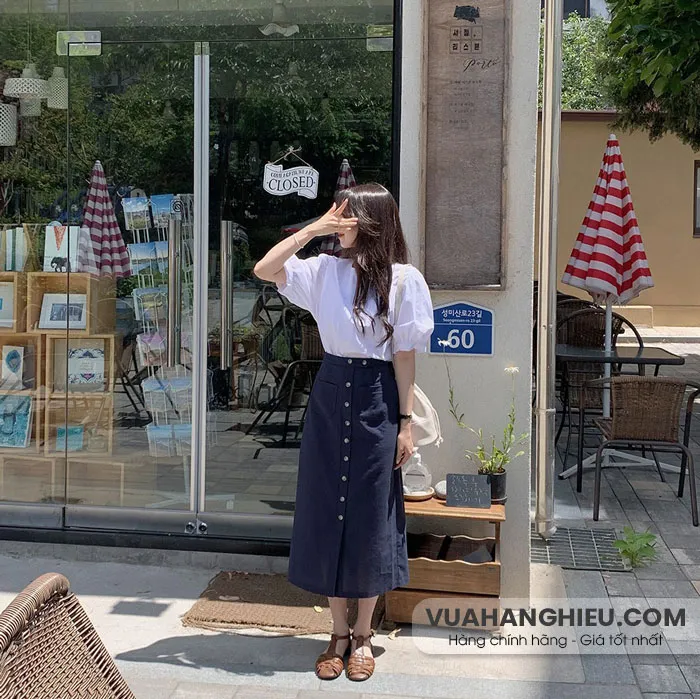 12+ cách phối đồ với áo blouse trắng cho nữ mùa hè