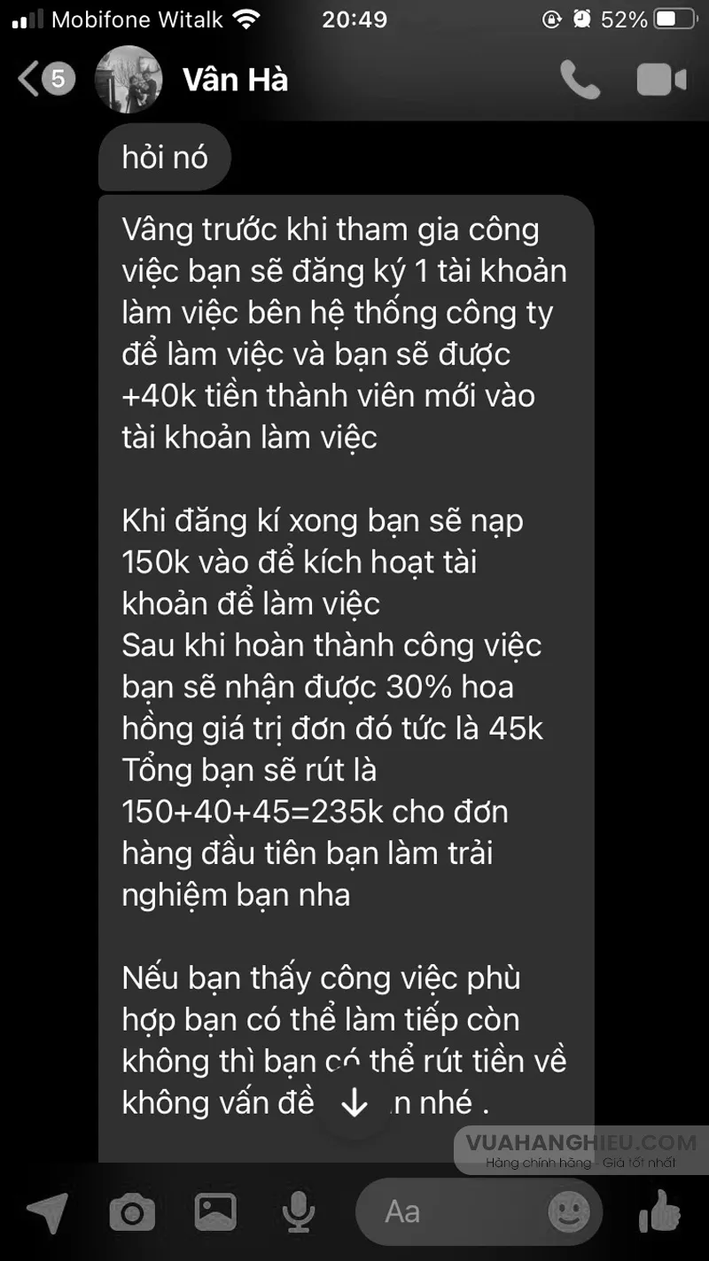 Vua Hàng Hiệu cảnh báo hiện tượng lừa đảo mạo danh thương hiệu - 4