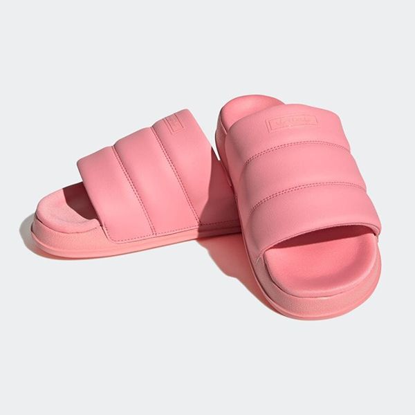 Dép Adidas Adilette Essential Slides HQ2055 Màu Hồng Size 36.5 - Dép - Vua Hàng Hiệu