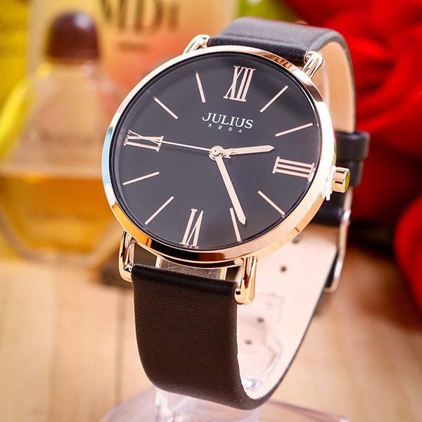 Đồng Hồ Nam Julius JA-1107ME Màu Đen - Đồng hồ - Vua Hàng Hiệu