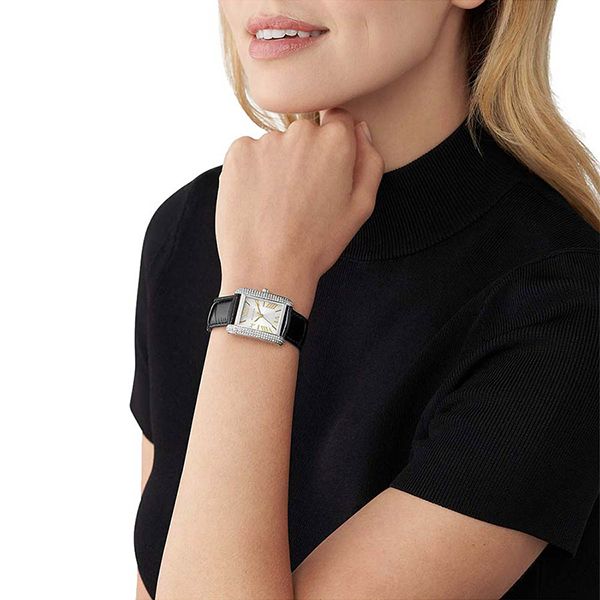 Đồng Hồ Nữ Michael Kors Emery MK4696 Màu Bạc Đen - Đồng hồ - Vua Hàng Hiệu