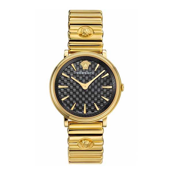 Đồng Hồ Nữ Versace V-Circle Logomania Edition Watch VE8101519 38mm Màu Vàng Gold - Đồng hồ - Vua Hàng Hiệu