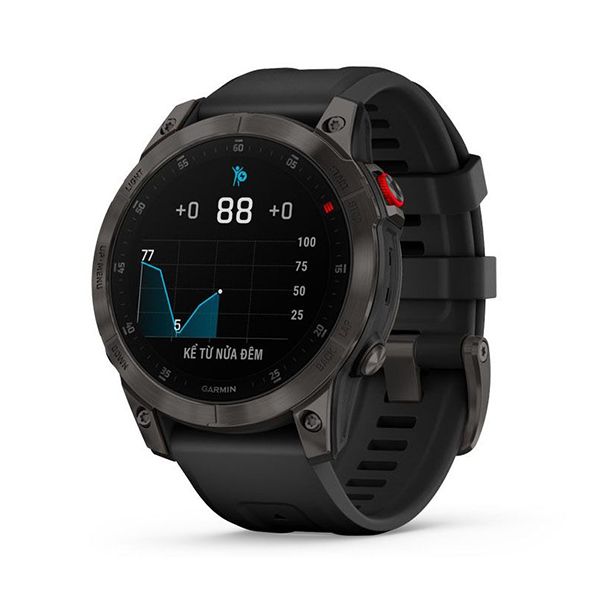 Đồng Hồ Thông Minh Garmin Epix Gen 2 Titanium Màu Đen - Đồng hồ - Vua Hàng Hiệu