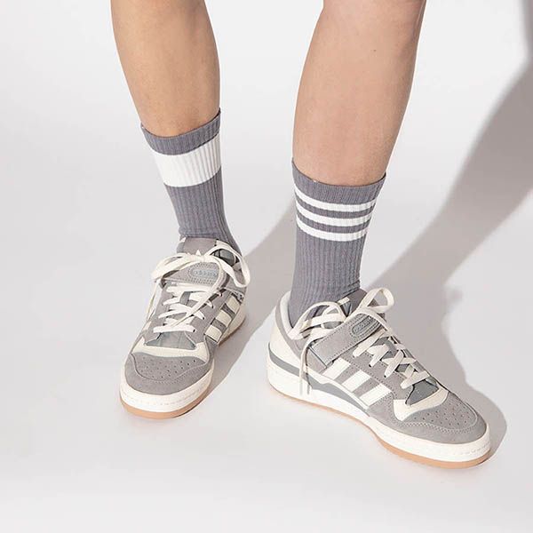 Giày Thể Thao Adidas Forum Low FZ6253 Màu Xám Size 40 - Giày - Vua Hàng Hiệu