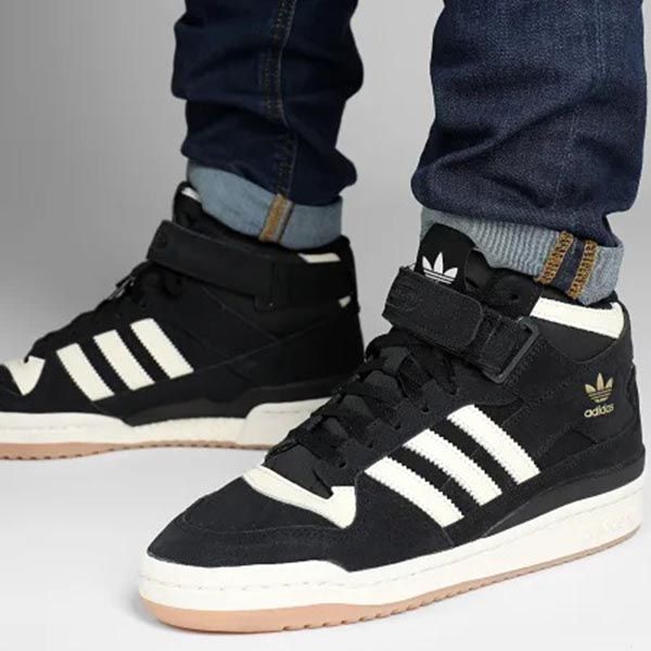 Giày Thể Thao Adidas Forum Mid Shoes FZ6252 Màu Đen Size 42.5 - Giày - Vua Hàng Hiệu