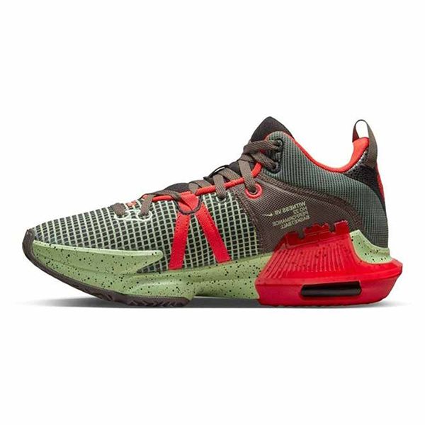 Giày Thể Thao Nike LeBron Witness 7 EP Black Crimson Alligator DM1122-001 Phối Màu Size 45 - Giày - Vua Hàng Hiệu