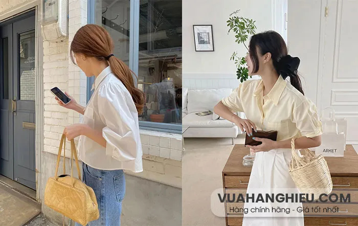 7 Kiểu tóc nữ đẹp và sang để diện với áo sơ mi