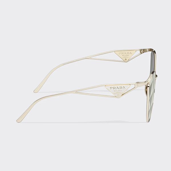 Kính Mát Prada Symbole Sunglasses SPR50Z_SZVN_FE04T_C_059 Màu Xám Vàng - Kính mắt - Vua Hàng Hiệu