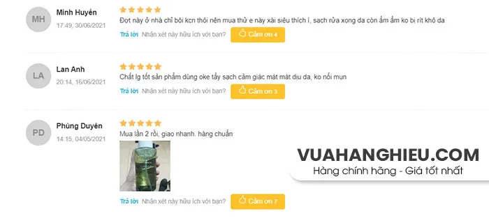 Top 10 dòng nước tẩy trang Hàn Quốc được đánh giá tốt