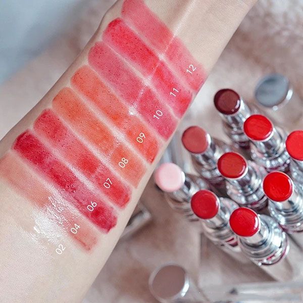 Son Dưỡng Yves Saint Laurent YSL Rouge Volupté Candy Glaze Lip Gloss 09 Tangerine Tease Màu Đỏ Cam - Son Môi - Vua Hàng Hiệu