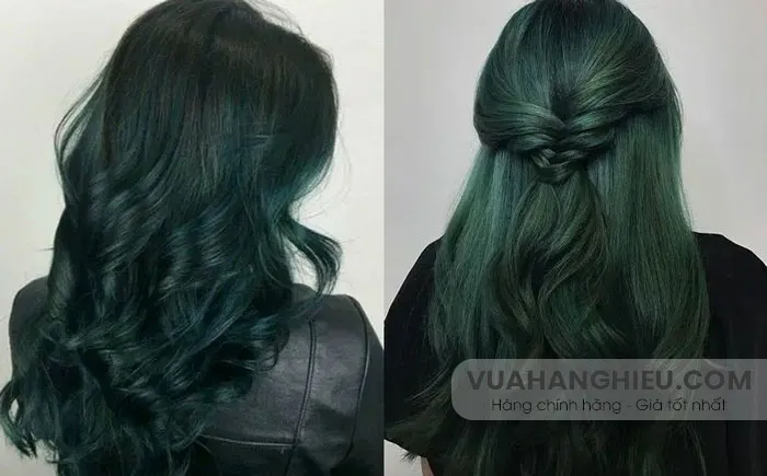 Top 23 màu tóc xanh đen trendy vô cùng đẹp 2025 đáng để thử