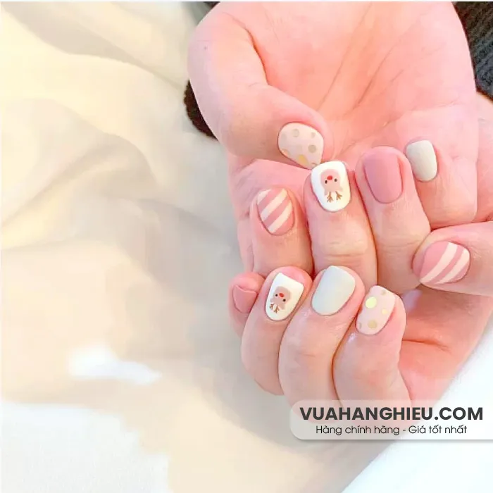 Top 10 mẫu nail chụp kỷ yếu nhẹ nhàng, siêu xinh cho phái nữ  - 6