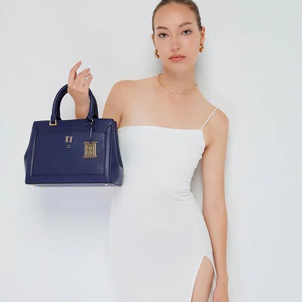 Túi Đeo Chéo Lyn Vincent M Handbags LL23CBS123 Màu Xanh Navy - Túi xách - Vua Hàng Hiệu