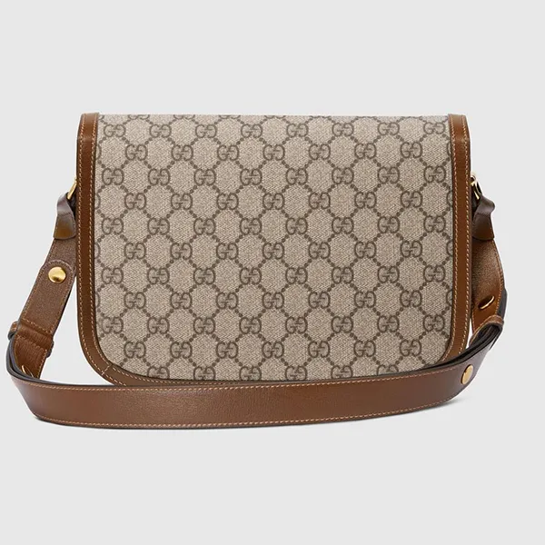 Túi Xách Gucci 1955 Horsebit Shoulder Bag Màu Nâu Nhạt - Túi xách - Vua Hàng Hiệu